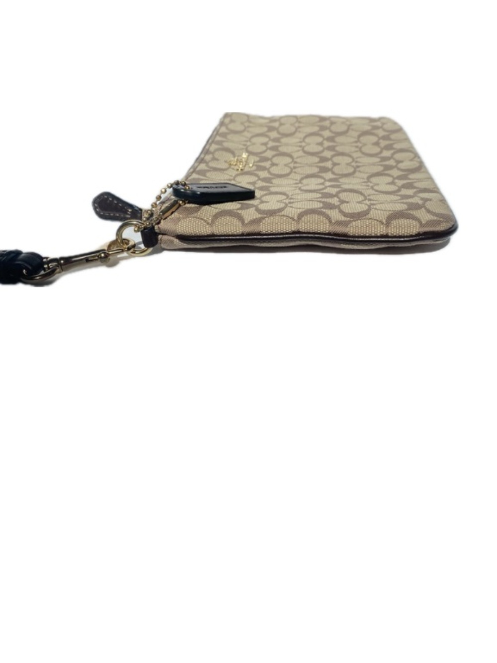 Coach Signature Canvas Wristlet - EUC - Picture 8 of 11